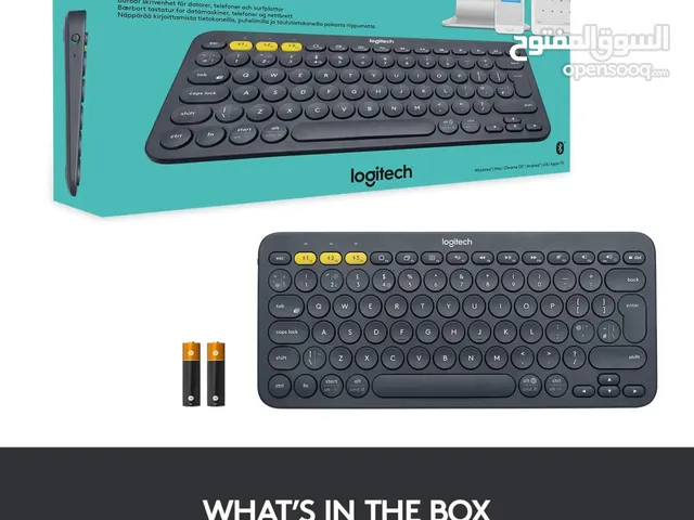 Logitech K380 Multi-Device Bluetooth Keyboard كيبورد لاسلكي لوجيتك