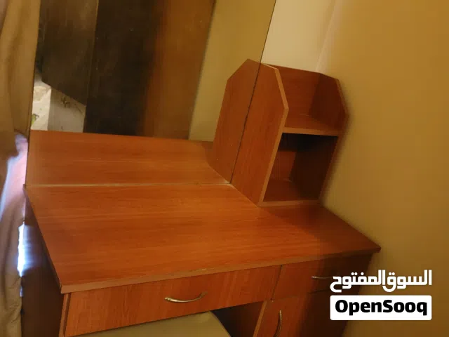 Dressing table with seat