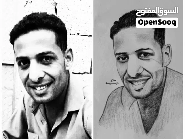 رسام شخصيات حقيقية حسب طلبك سواء يدوي او دجتال وتصميم شجرة العائلة وبيع رسمات جاهزة كلا بسعرة