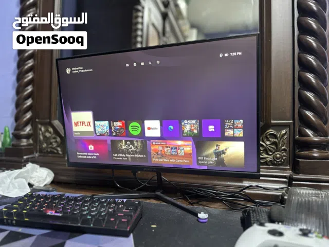 شاشه شاركس 120 هرتز 24 بوصه الوانها جميله جدا