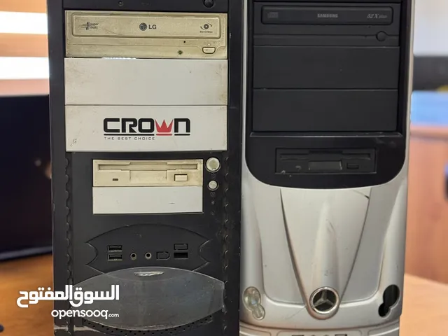 جهازين pc مستعمل + شاشة LG + شاشة samsung