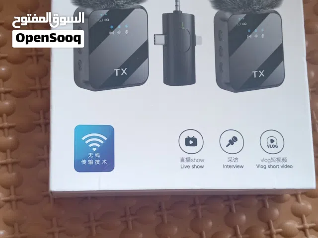 Double Microphone sans fil 2en1 , Micro iphone  / USB C , Micro Cravate Sans Fil Type C / iphone - F