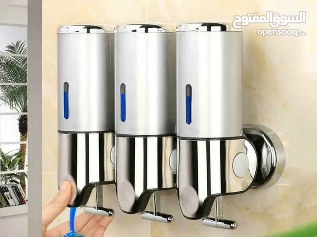موزع الصابون الأنيق مثبت على الحائط،