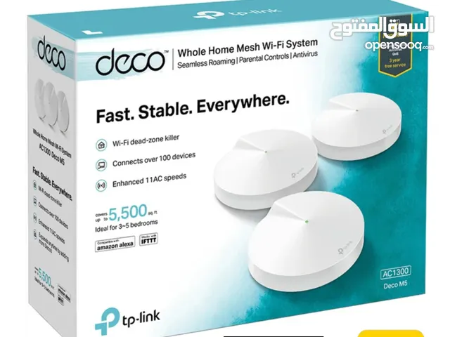 DECO M5 Mesh WiFi System 3 Packs