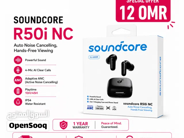 Soundcore, Anker Soundcore, Bluetooth Headphones, Wireless Headset, ANC Headphones, Noise Cancelling