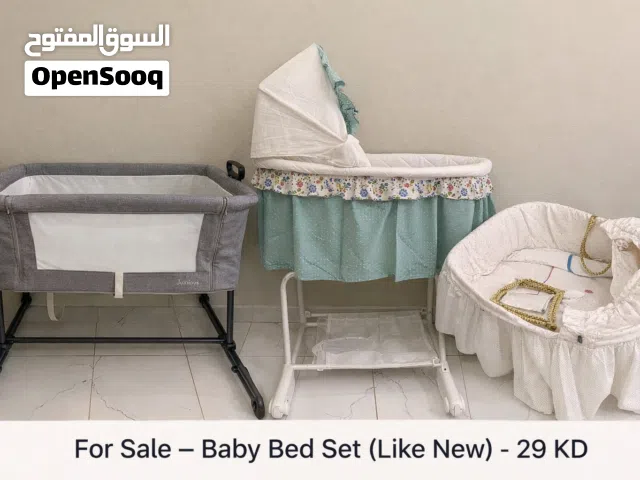 Threet high-quality baby beds