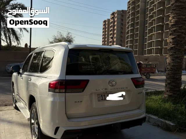 سلام عليكم لاندكروز 2024 ساز ام ضمان اصلي بغداد باسمي ماشية 26. مكان بغداد