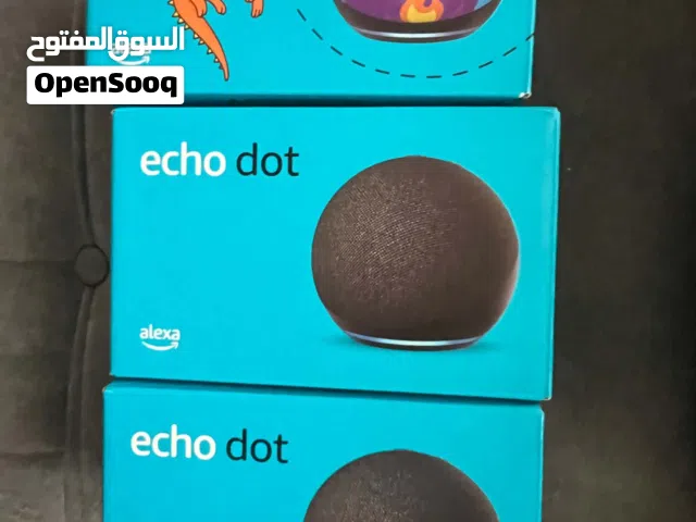 Alexa dot اليكسا الجيل الخامس السودا الحبة ب 60  الkids 65