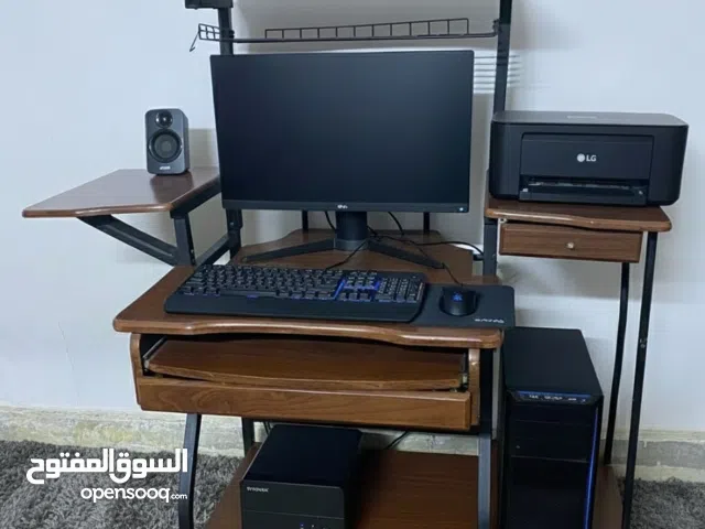 ميز حاسبة دسكتوب صاج قوي