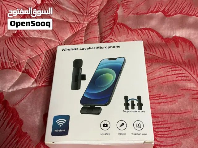 Microfono Lavalier Wireless USB C . ميكروفون لافالير اللاسلكي جديد لم يستعمل