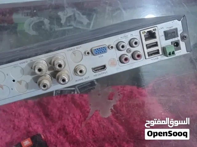 نظام كيمرات مراقبه تسجيل HVR مستخدم نظيف مع المحول حقه  بدون كيمرات وبدون هارد توصيل عن بعد cloud