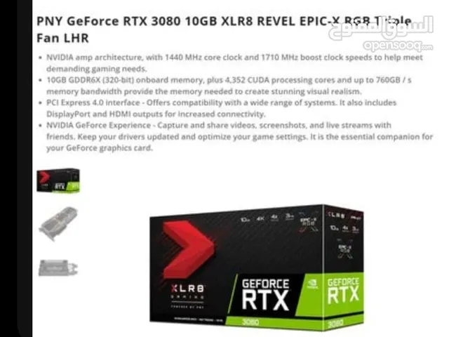 PNY GEFORCE RTX 3080 10GB