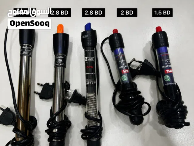 Aquarium Heaters Available best for fish and used a little bit 2 Glass and 3 steel have stock