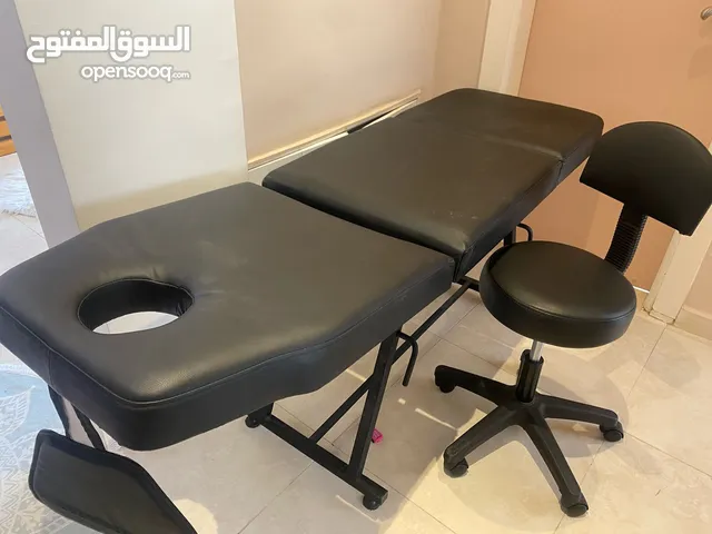 كرسي مكياج+كرسي تركيب رموش /كرسي مساج وكالة