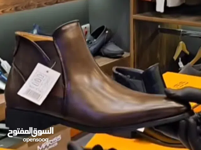 بوت جلد ايطالي رجالي