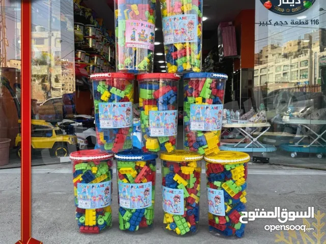 ليجو حجم جابو 116 قطعه  مع قطار الوان مميزه  يناسب جميع الاعمار و امن للاطفال من المصنع مباشره