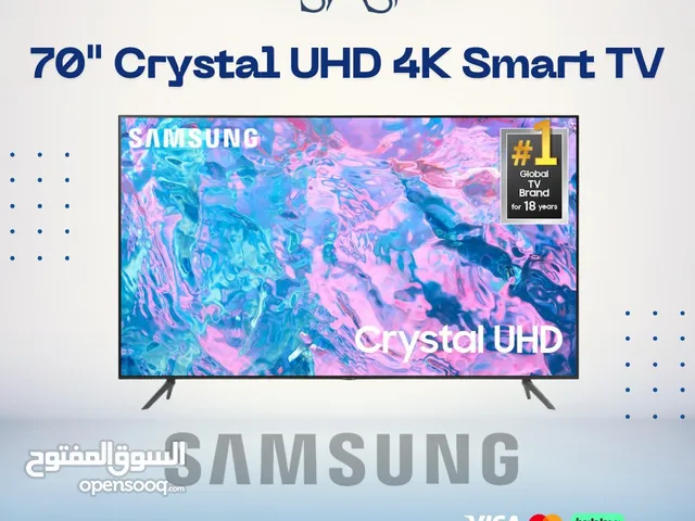 Samsung 70 Inch Crystal UHD 4K HDR Smart TV