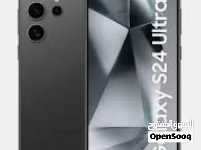 جالاكسي S24 ألترا جديد أسود بسعة 256 جيجابايت من سامسونج