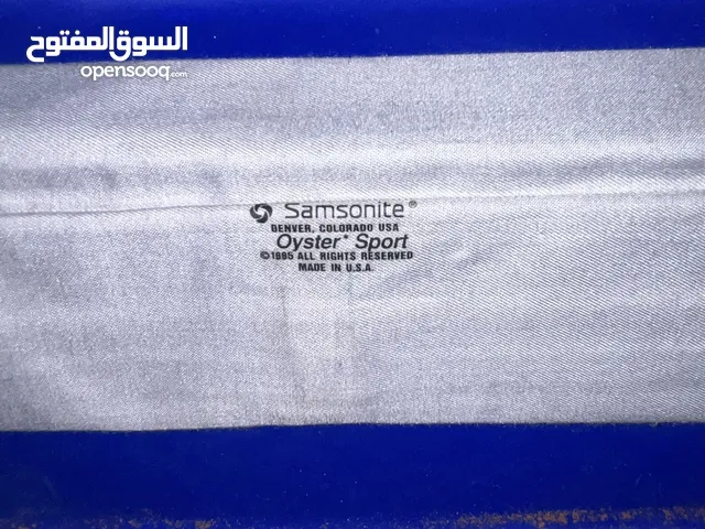 2 samsonite Oyster Hard Shell Wheeled Suitcase Large (blue) شنط سفر سامسونايت USA امريكي