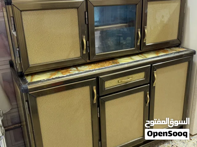كاونتر مستخدم نظيف جدا ألمنيوم ثقيل صناعه عراقيه جوده جيده  وبي مجال للشراي