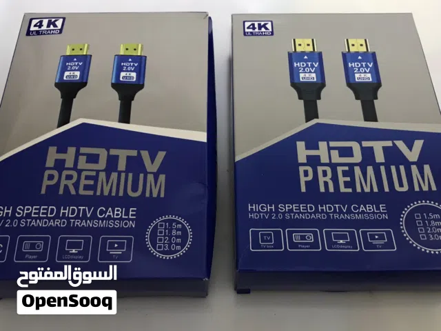 كابل HDMI 4K سرعة نقل البيانات فائق الجودة فائق الوضوح