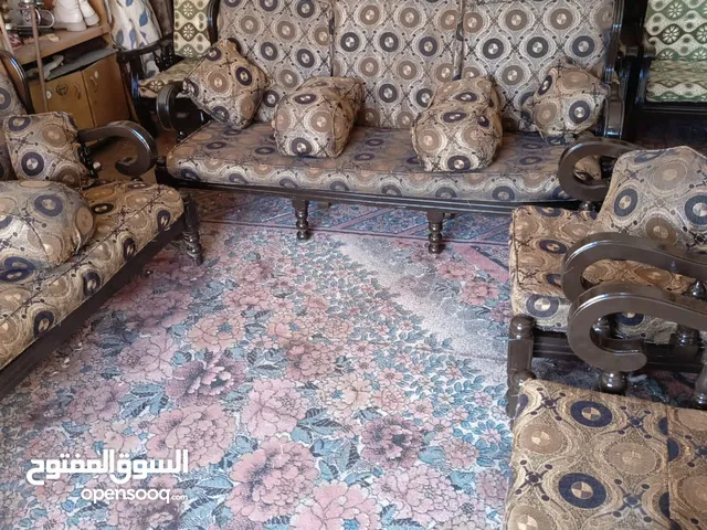 طقم مورس تفصيل خشب زان سبع مقاعد