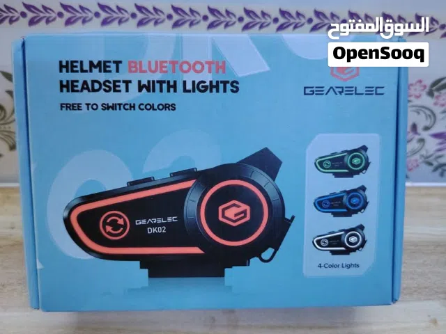 سماعه خوذه ستيريو بلوتوث سماعات الايدي lpx7 مقاوم للماء معه ثلاثي الوان الضوء المحيط للطلب