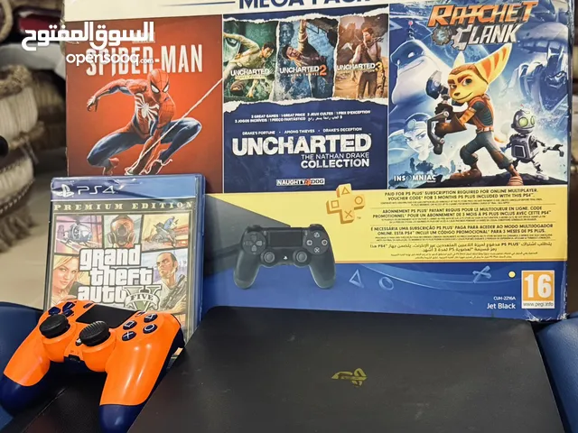 بلي ستيشن 4 سلم مستعمل بحالة جيده