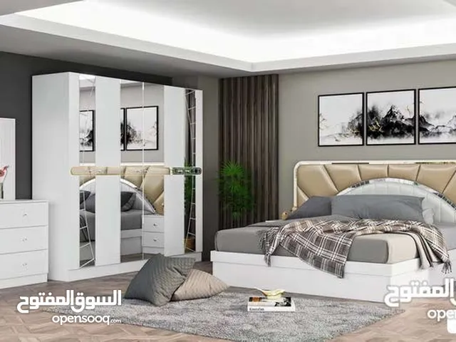 تخفيضات  غرفه نوم 7 قطع مع دوشق وتركيب