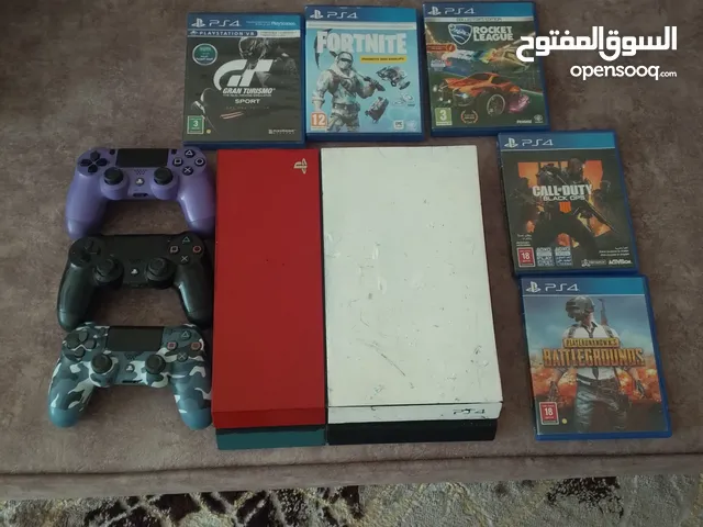 جهاز العاب بلايستيشن 4 فور نضيف
