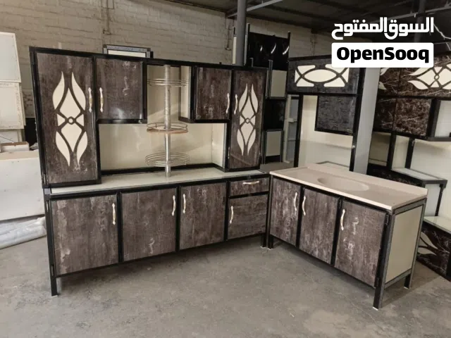 كاونتر مترين مع ملحق سله مترين مع سنك مرمر متر و 20
