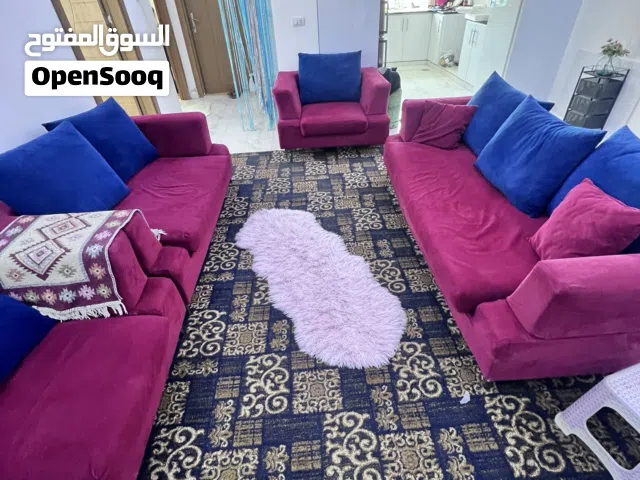طقم كنب خشب سويد وإسفنج دانلوب
