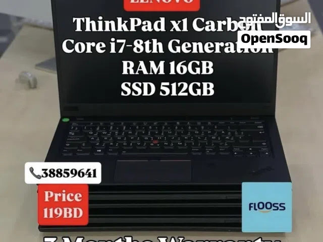 Lenovo ThinkPad X1 Carbon G6 Intel Core i7-8th Generation