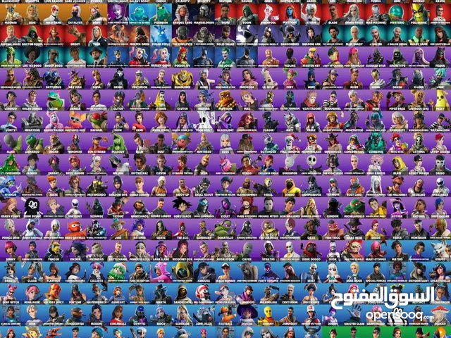 حساب فورت سكلتون بنفسجي