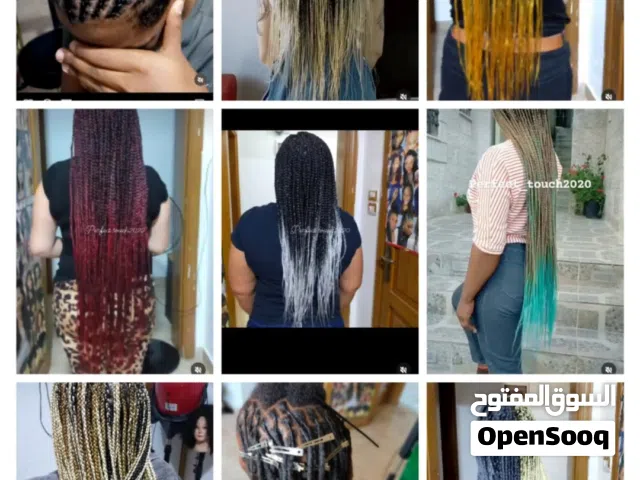 Box Braids, African braids, Rasta braids,