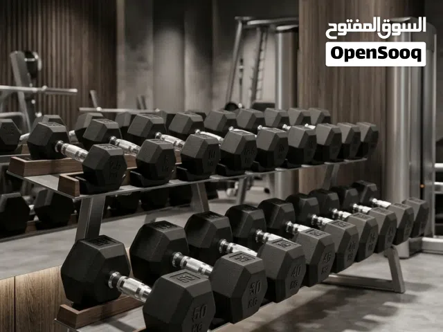 دامبلز سداسي بعدة أوزان