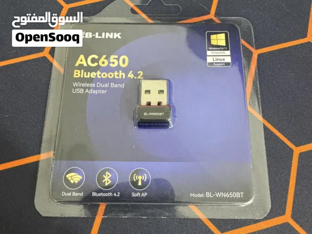 قطعه USB للإنترنت و البلوتوث  للبيسي و الابتوب تدعم سرعة عالية و تدعم نظام لنكس و وندز 10-11