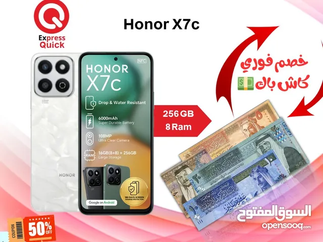 HONOR X7c ( 256GB ) / 8 RAM NEW /// هونور اكس 7 سي ذاكره 256 جيجا الرام 8 الجديد كليا