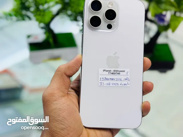 iPhone 15 Pro Max 256 GB - Warranty till 31/8/25- Good price