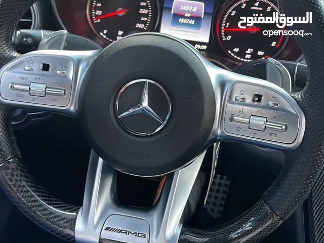 AMG carbon fiber steering wheel