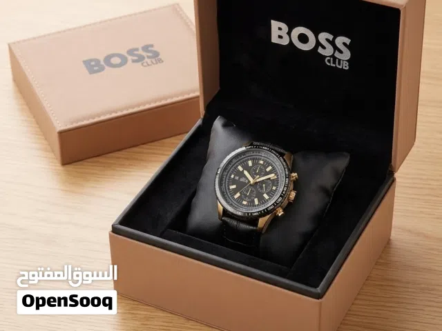 Elegant BOSS CLUB Men’s Chronograph Watch