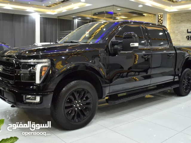 Ford F150 Lariat FX4 ( 2024 Model ) in Black Color GCC Specs