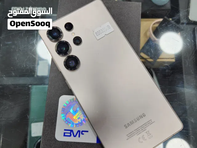 Samsung S25 ultra 256GB كفالة الوكيل الرسمي بسعر مميز بحالة الجديد بسعر مميز