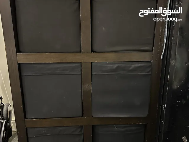 Box type shelf, with boxes