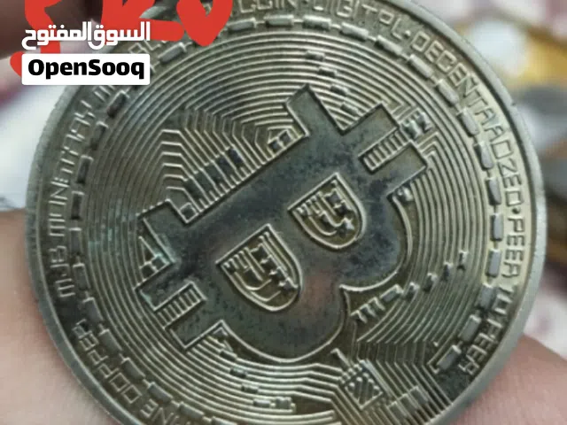 Bitcoin decorative coin for crepto currency  lovers  and all others for sale
