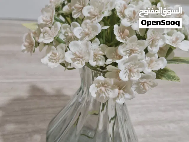 Elegant artificial flowers with Vase