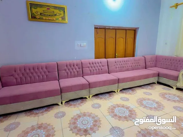 قنفات عدد 5 حرف L + مرايه ومغسلة