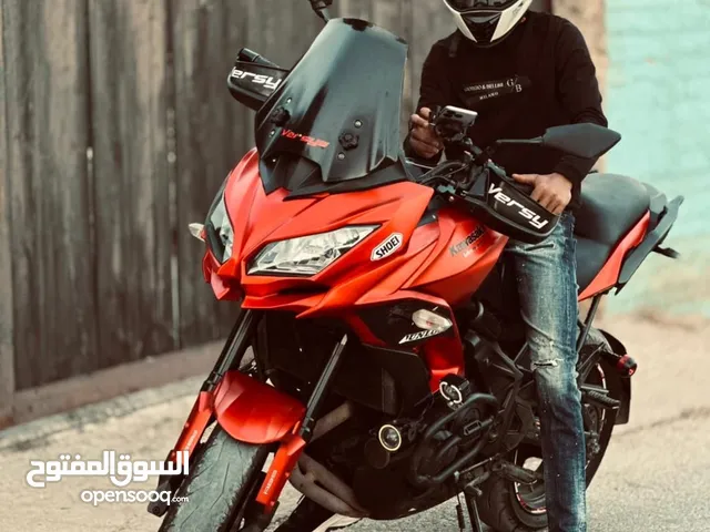 موتور كاواساكي 650 سلندر اخو الجديد ماشي 66 الف