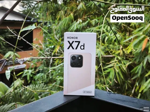 HONOR X7D (256GB/16RAM) NEW هونور X7d جديد كفالة الوكيل الرسمي في الأردن  كفالة لمدة 12 شهر