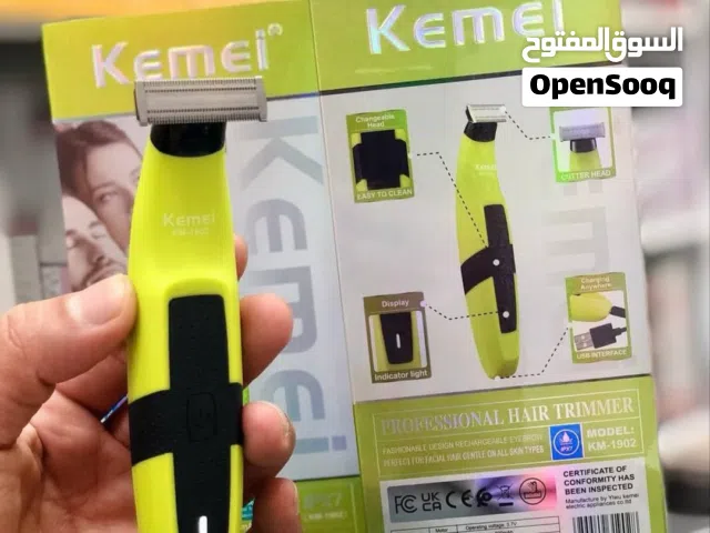 ماكينة ماكنة الحلاقة للاماكن الحساسة+اللحية+ الجسم 1902-Kemei KM الاصلية للرجال والنساء
